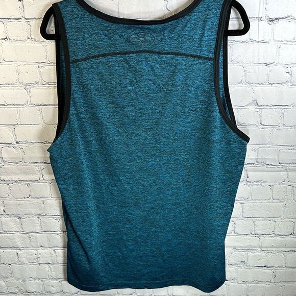 🔵⚫ Under Armour Men’s Tank Top - Blue with Black Trim - Size XL - Picture 5 of 5